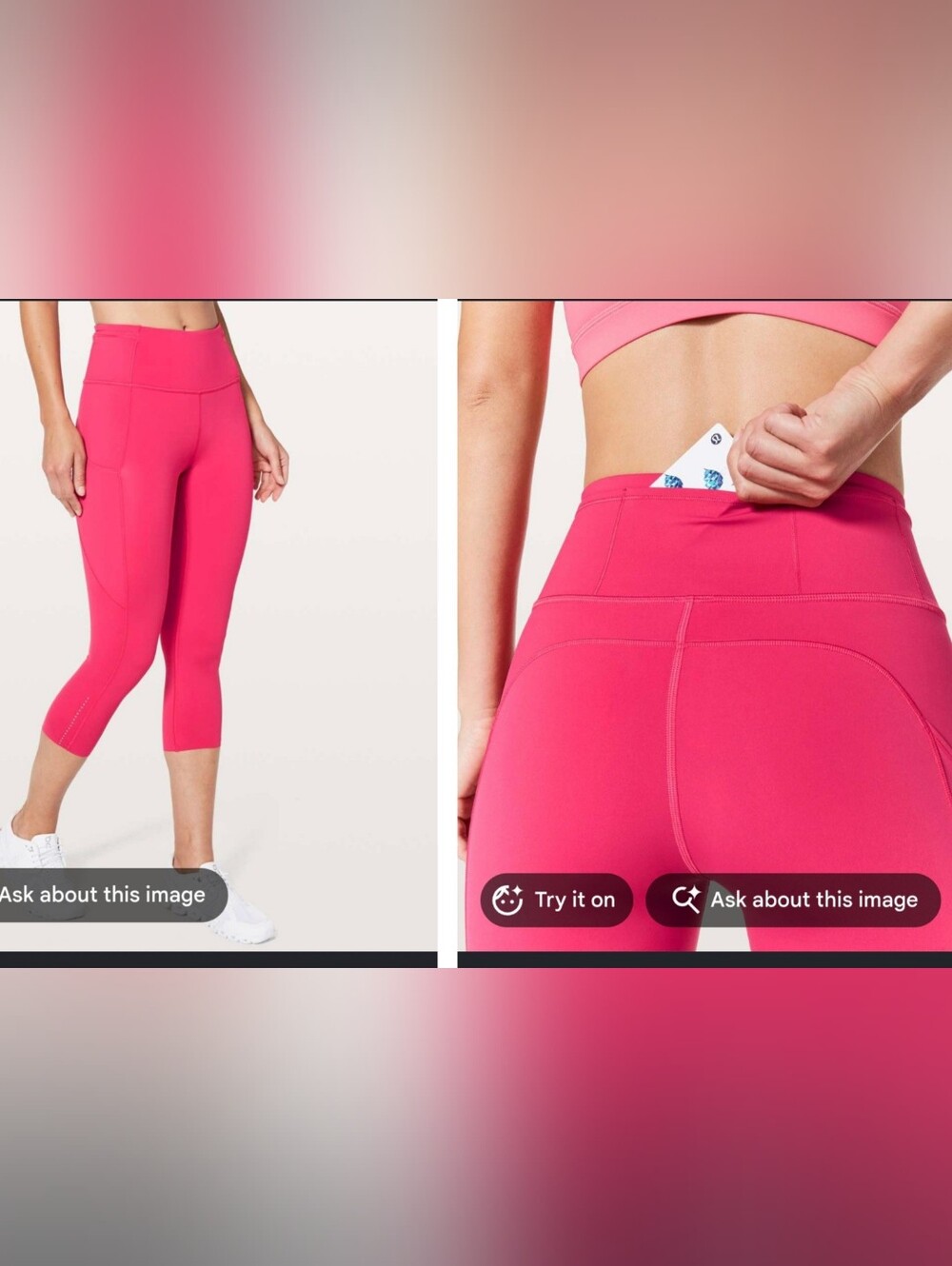 Fast & Free Crop - Lululemon